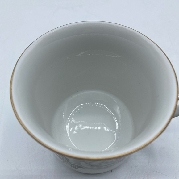 Johann Haviland Bavaria Germany Sweetheart Rose Teacup Coffee Mug Gold Trim - Picture 3 of 6